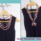 Sell New Necklace Handmade cotton , YOU can ware it cover many styles in ONE as you are prefer,