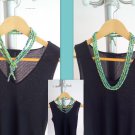 New Necklace Handmade cotton 100% !!!, YOU can ware it cover many styles in ONE as you are prefer,
