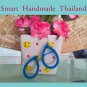 New Earrings,Handmade Earrings cotton 100% ,Drop Earring for you,