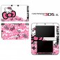 Hello Kitty Pink Bow Princess Decorative Decal Cover Skin Protector for Nintendo 3DS XL (D3XL-HK2)