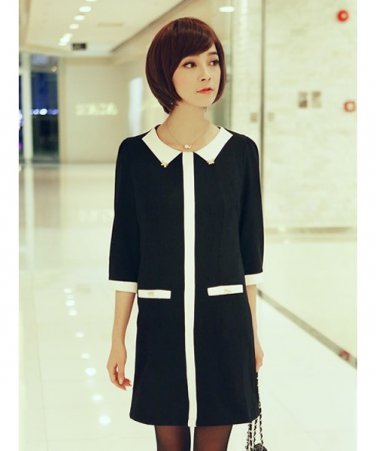 ultra mod block dress