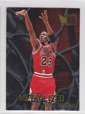 1996 fleer metal jordan
