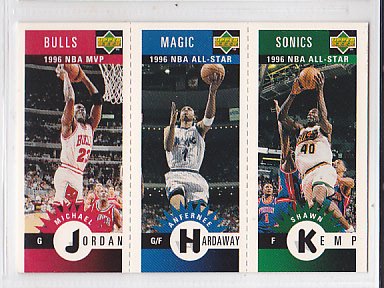 1996-97 Collectors Choice Mini-Cards Michael Jordan Bulls