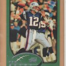 2010 Topps Anniversary Reprints 2002 Topps Tom Brady Patriots