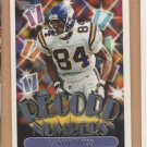 1999 Topps Record Numbers Randy Moss Vikings 1999 Topps Record Numbers Randy Moss Vikings