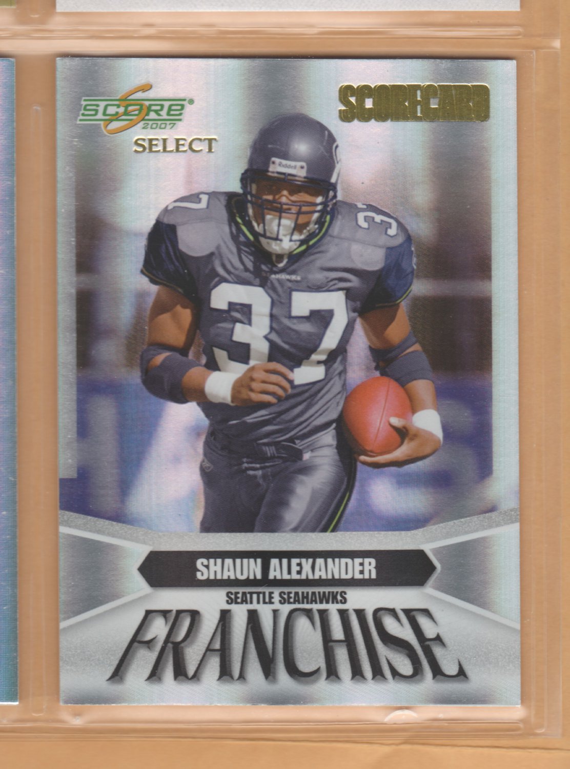 2007 Score Select Scorecard Franchise Shaun Alexander Seahawks /100