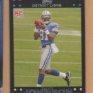 2007 Topps Rookie Calvin Johnson Lions RC