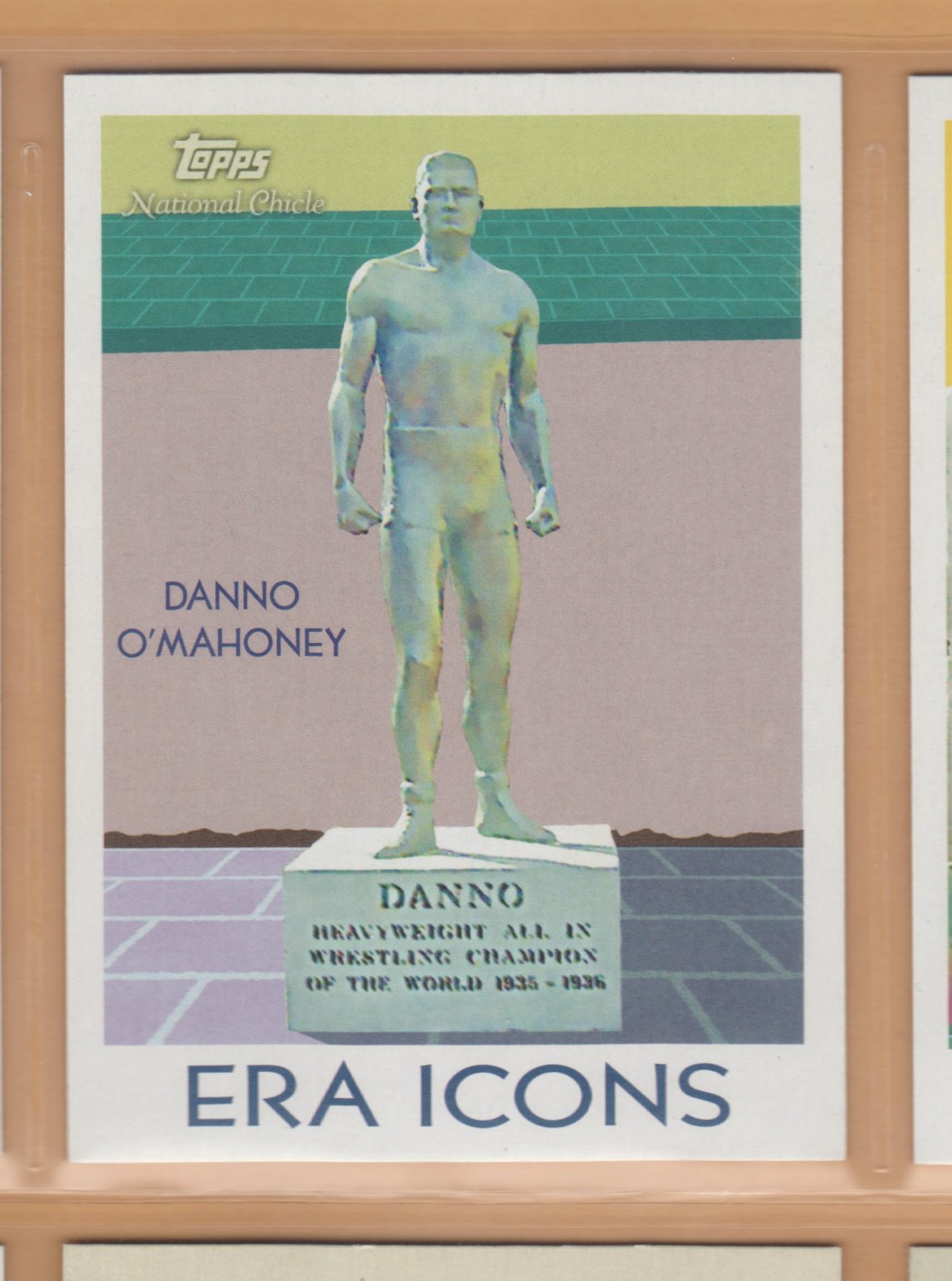 2009 Topps National Chicle Era Icons Danno O'Mahoney