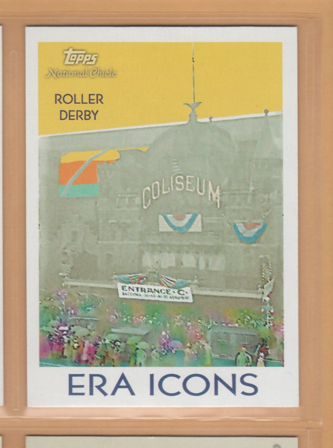 2009 Topps National Chicle Era Icons Roller Derby