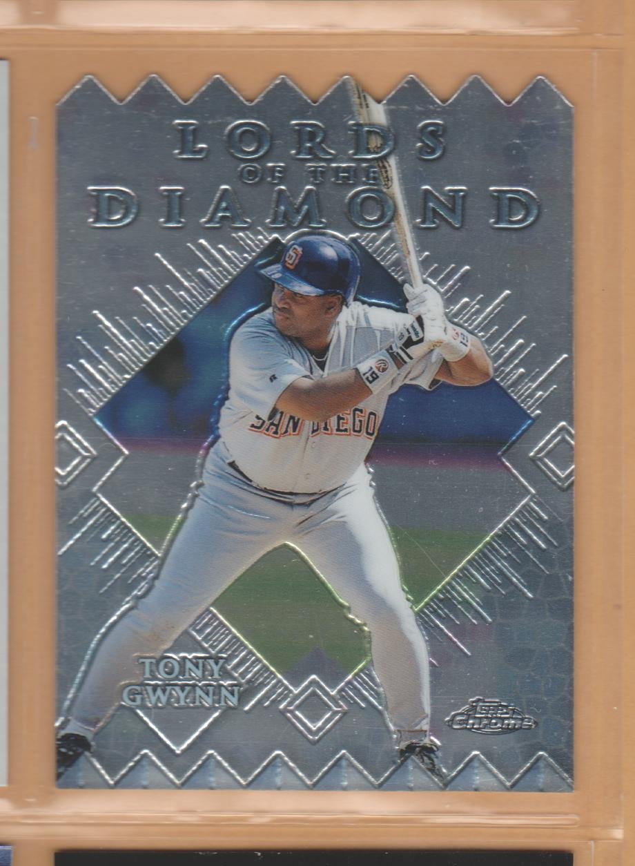 1999 Topps Chrome Lords of the Diamond Die Cut Tony Gwynn Padres