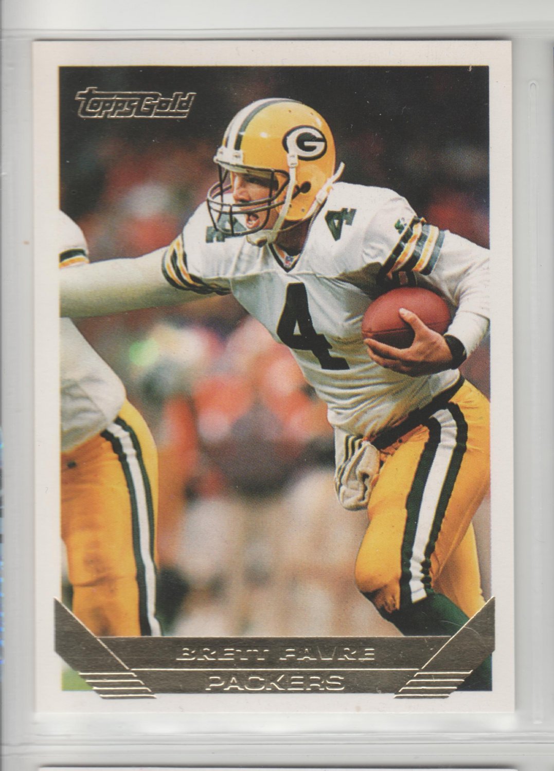 1993 Topps Gold Brett Favre Packers