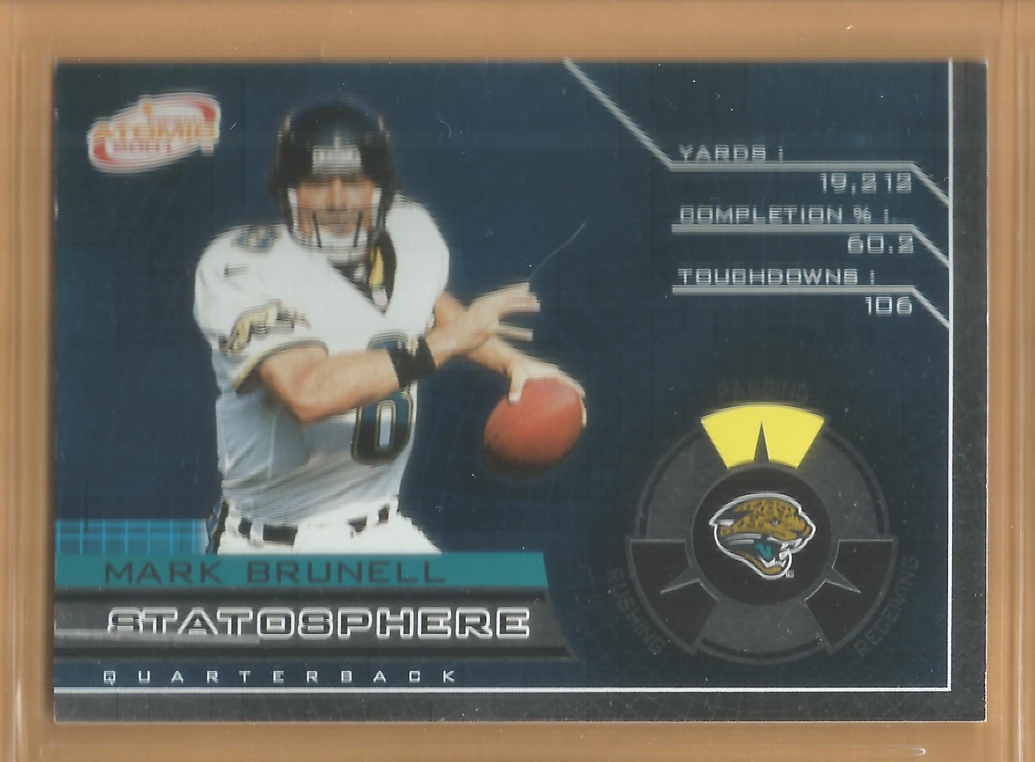 2001 Pacific Atomic Stratosphere Mark Brunell Jaguars