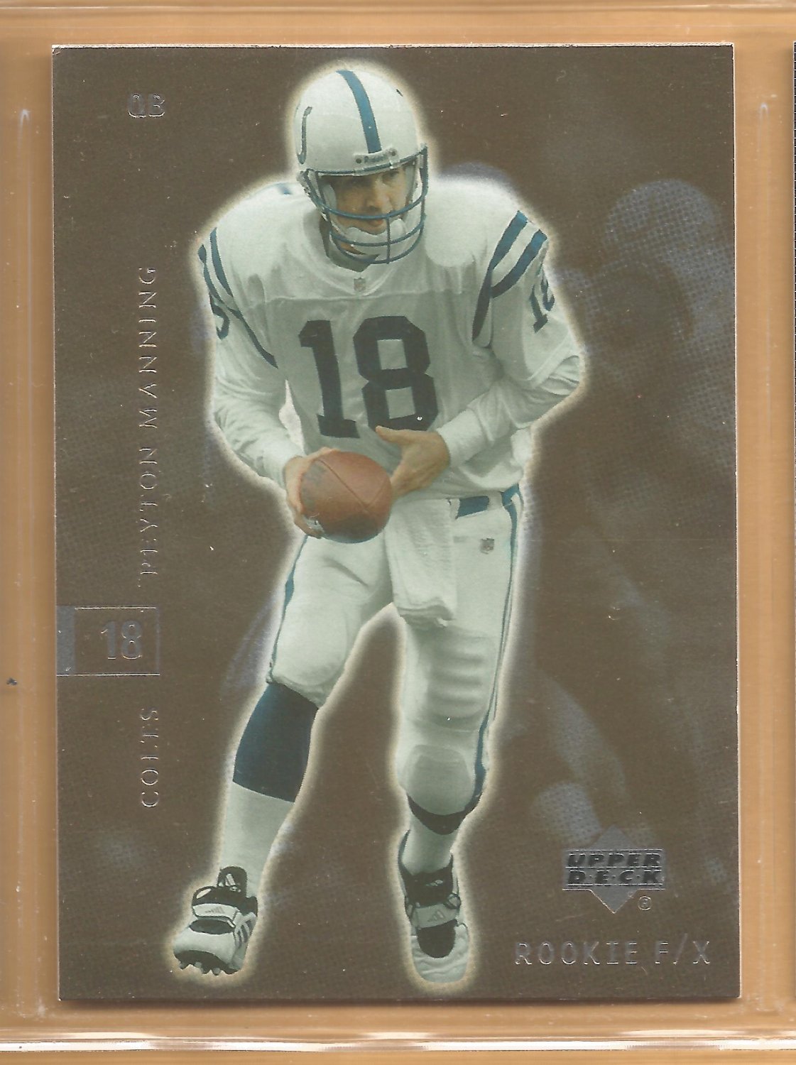 2001 Upper Deck Rookie F/X Peyton Manning Colts