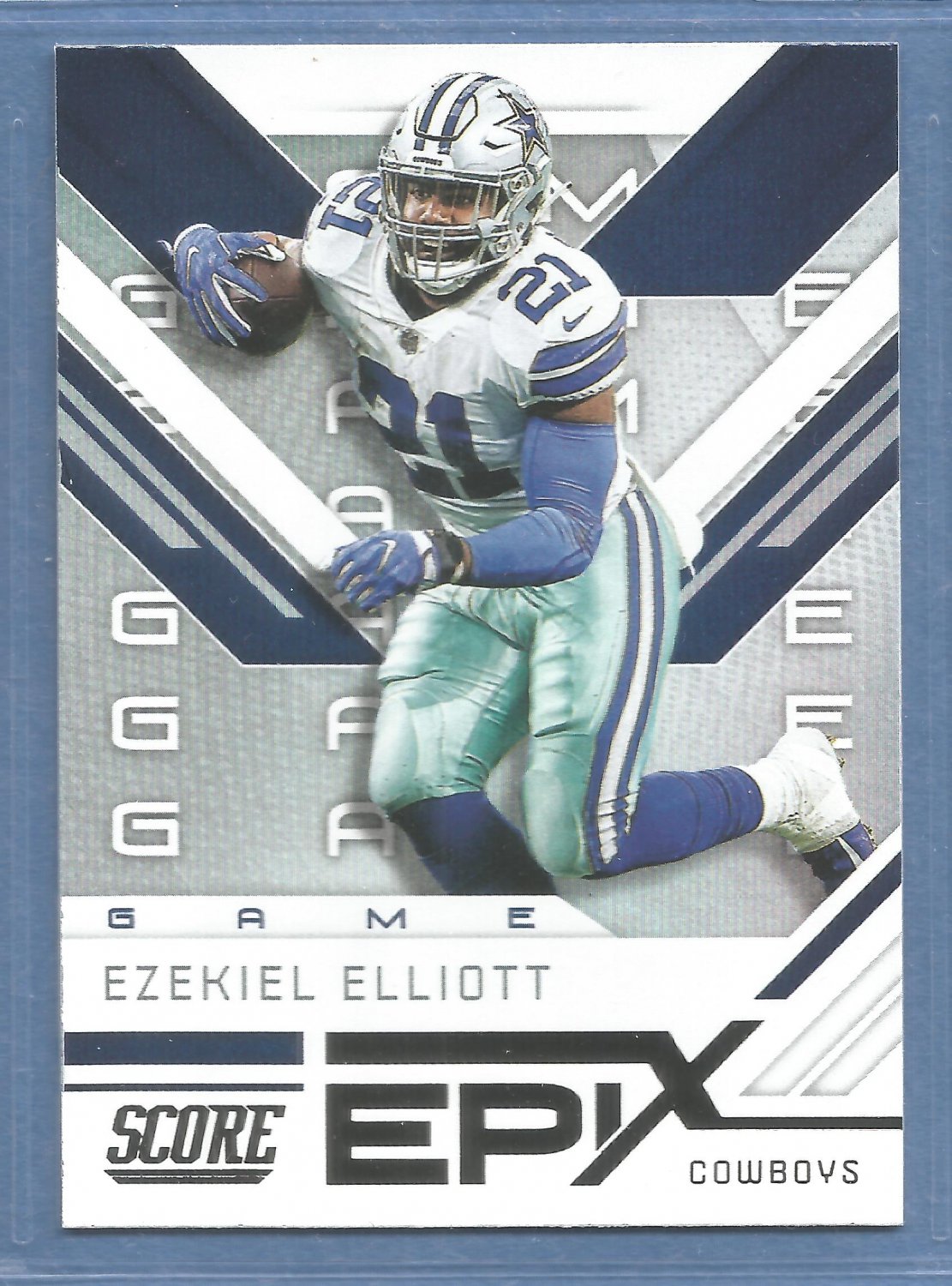 2019 Score Epix Game #EG-9 Ezekiel Elliott Cowboys