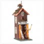 2 Story Fire Station Birdhouse