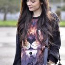 OASAP Lifelike Lion Print Sweatshirt,Free Shipping
