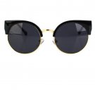 OASAP Vintage Round Sunglasses, black, one size, OP28325