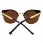 OASAP Vintage Round Sunglasses, dark brown, one size, OP28325