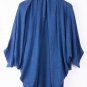 OASAP Vintage Batwing Shawl Cardigan, hot pink, one size, OP37070