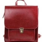 OASAP Backpack, , Preppy-style PU Backpack, burgundy, onesize, OP39867