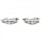 OASAP Metallic Stud Women Earrings, silver, one size, OP50656
