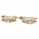 OASAP Metallic Stud Women Earrings, gold, one size, OP50656