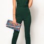 OASAP Jumpsuit, Street-chic Green Strapless Jumpsuit, green, S, OP39173