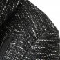 OASAP Elegant Women Long Sleeves Deep Heather Grey Knit Coat, deep grey, L, OP53341