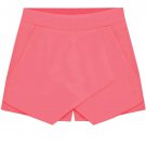 Stunning Solid Tulip Shorts Women Side Zipper High Waisted Shorts, blush, S, OP44376