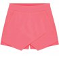 Stunning Solid Tulip Shorts Women Side Zipper High Waisted Shorts, blush, S, OP44376