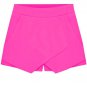 Stunning Solid Tulip Shorts Women Side Zipper High Waisted Shorts, blush, M, OP44376