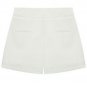 Stunning Solid Tulip Shorts Women Side Zipper High Waisted Shorts, white, L, OP44376
