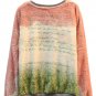 OASAP Lovely Rabbit Print Sweatshirt, pink, one size, OP26169
