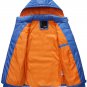 OASAP Cozy Sleek Hooded Man Long Sleeves Puffer Coat, blue, L, OP54549