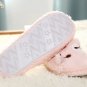 OASAP Lovely Bear Closed Toe Woman Terry Slippers, pink, M, OP49970