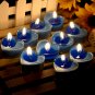 Heart-Shaped Smokeless Candles Romantic Love Creative Wedding Candles, blue, OP57926