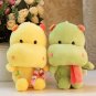 Hippo Cartoon Animal Stuffed Toy for Birthday Gift, color at random, OP58860