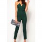 OASAP Jumpsuit, Street-chic Green Strapless Jumpsuit, green, XL, OP39173