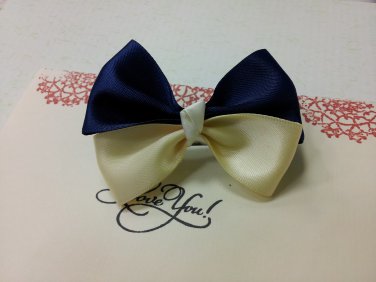 Handmade Hair Clip Style:Double Bow