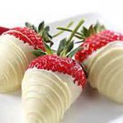 White Chocolate Covered Strawberries