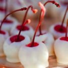 White Chocolate Dipped Cherries