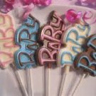 Its a girl chocolate candy pops