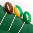 Chocolate Football Pops
