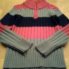 Urban Extreme Boy's Size 4 Red, Black, and Gray Zipped Neck Sweater