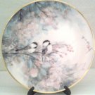 Franklin Mint "Song Of The Cherry Blossom" Limited Edition Heirloom Plate