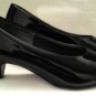 Capps Airlite Women's Angel High Black Shiny Patent  Leather Pump Size 8.5 W