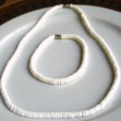 Pukka Shell Necklace and Bracelet Set