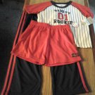 Carter's Toddler Boy's Size 4T 3-Piece"Daddy's 01 Rookie" Pajama Set