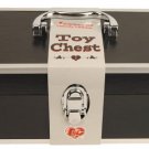 Toy Chest and Vibe Set, Black with 7" Silver Vibe