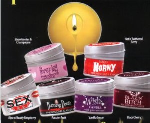 Blazin Bitch Candle - Black Cherry 4oz
